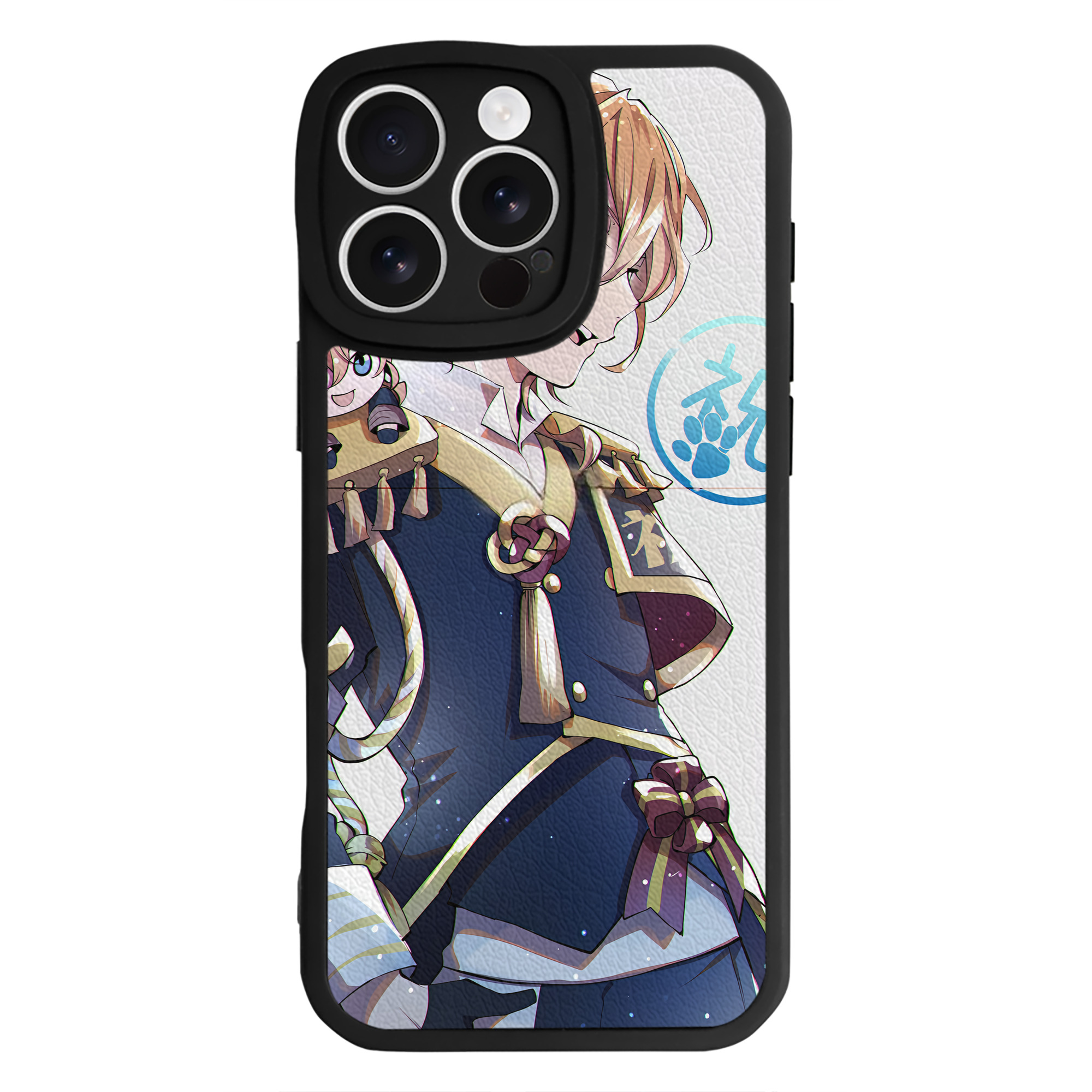 （画像用） 文豪ストレイドッグス Bungo Stray Dogs 【iPhone 16シリーズ対応】シリコンスマホケース（レザー調） 材質：シリコン